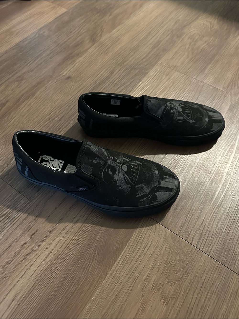 NWOT Vans x Star Wars Darth Vader Slip-Ons (2014), Size Women’s 12 - Picture 2 of 8